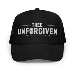 Open image in slideshow, Thee Unforgiven Foam trucker hat

